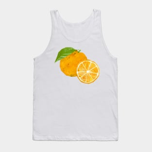 Orange and slice Tank Top